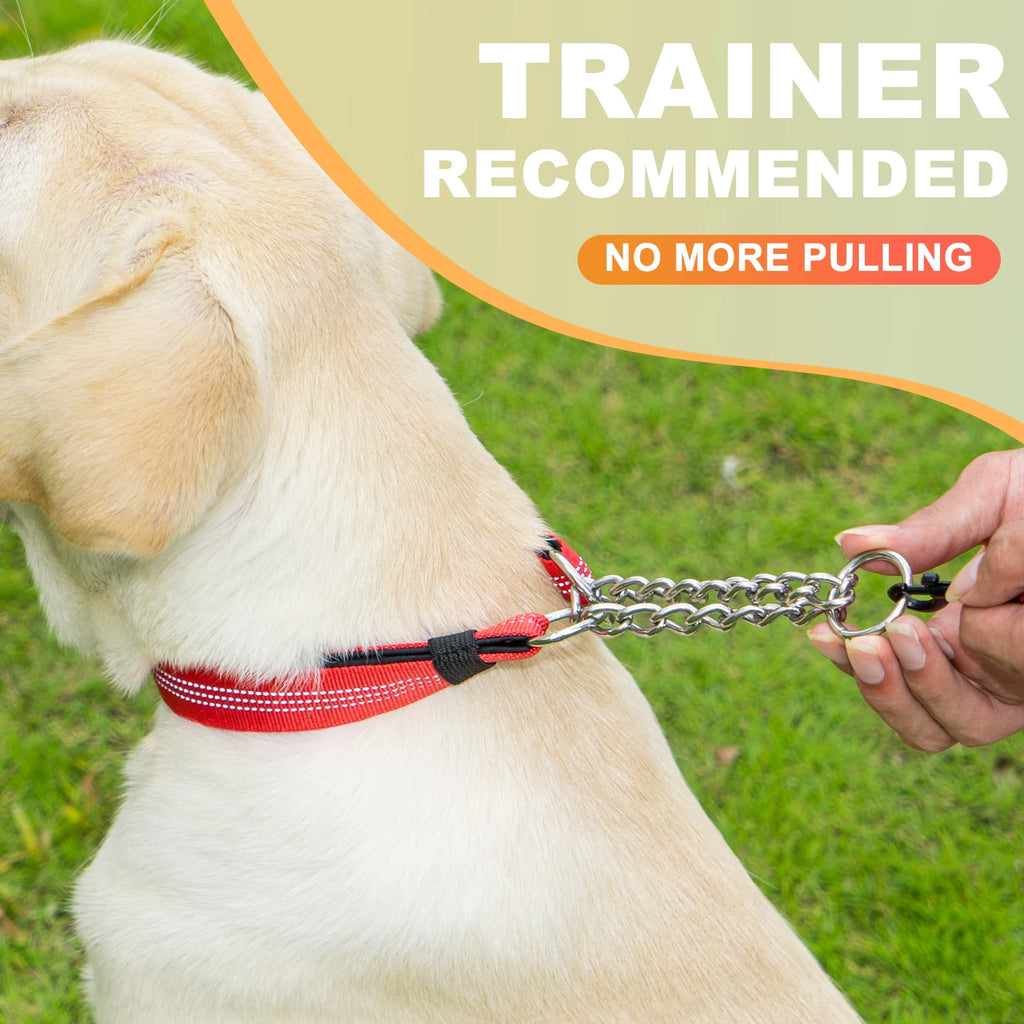 Collier AirTag Anti-Traction Pro – Contrôle & Sécurité Totale 🐶💛