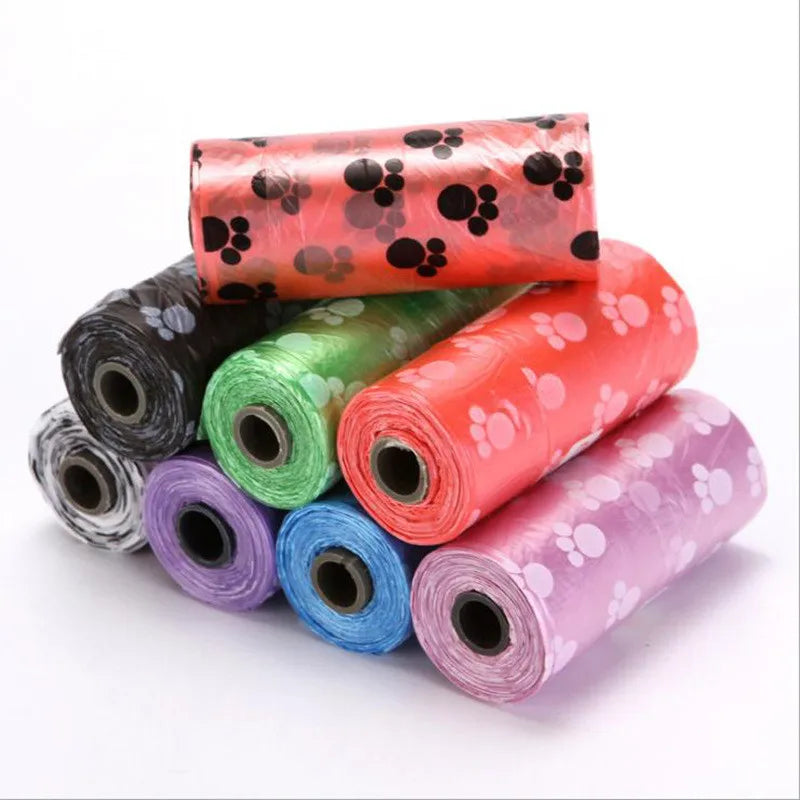 Sacs à Déjections Biodégradables (150 pcs) – Propreté Facile & Écologique 🌱🐶💛