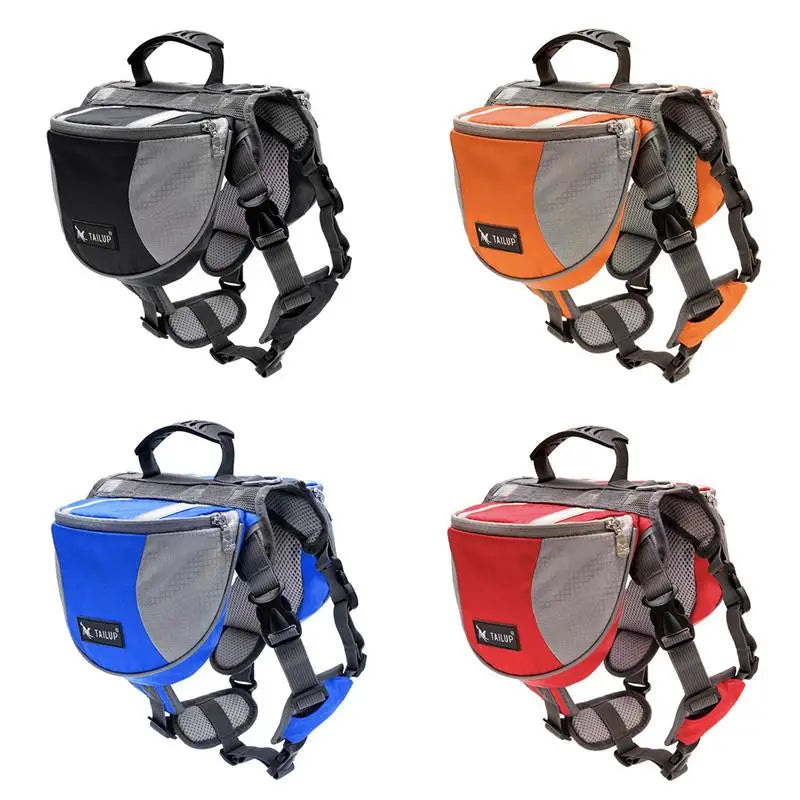 Sac à Dos Aventure Confort+ pour Chien – Grande Capacité, Respirant & Ultra Sécuritaire 🐶🎒💛