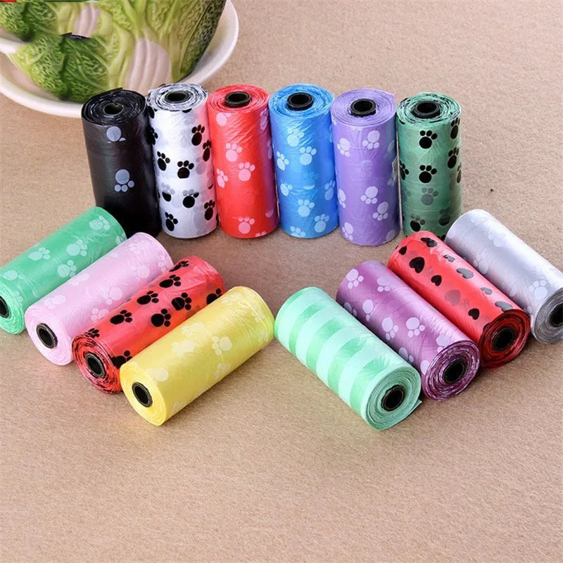 Sacs à Déjections Biodégradables (150 pcs) – Propreté Facile & Écologique 🌱🐶💛