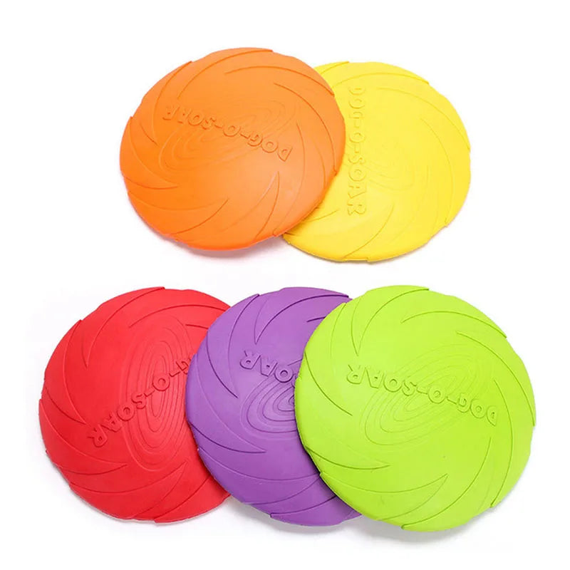 Soft Silicone Frisbee – Safe & Fun Game 🐶🥏