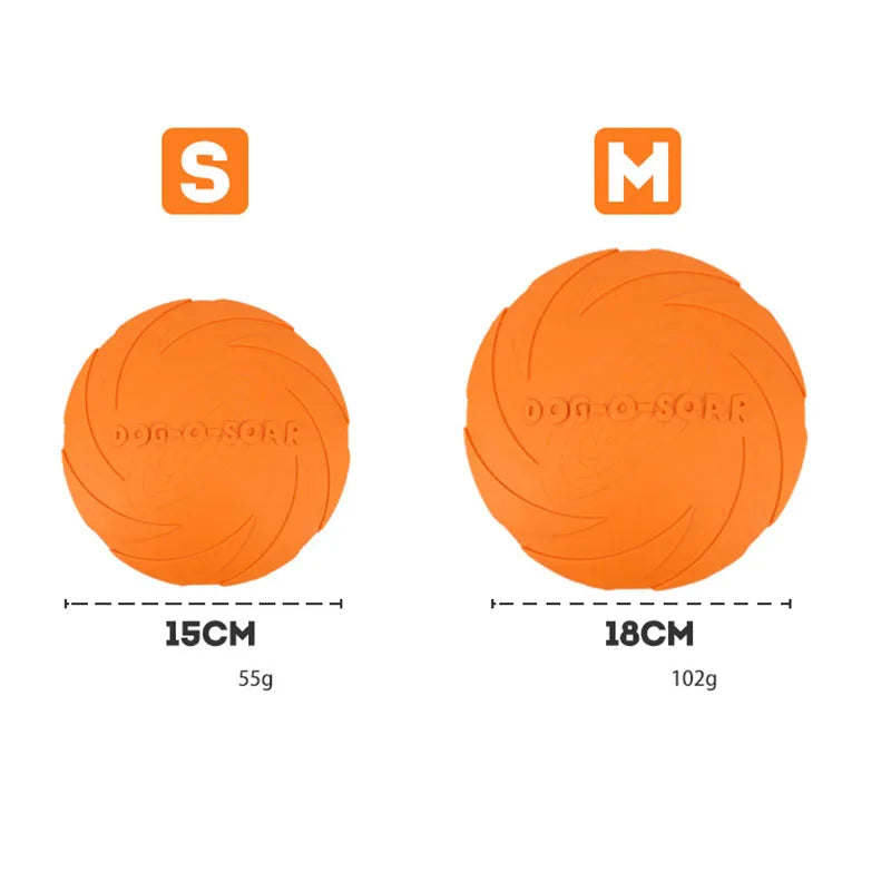 Soft Silicone Frisbee – Safe & Fun Game 🐶🥏