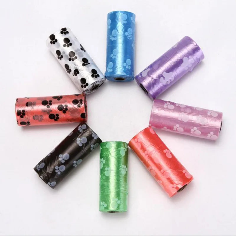 Sacs à Déjections Biodégradables (150 pcs) – Propreté Facile & Écologique 🌱🐶💛
