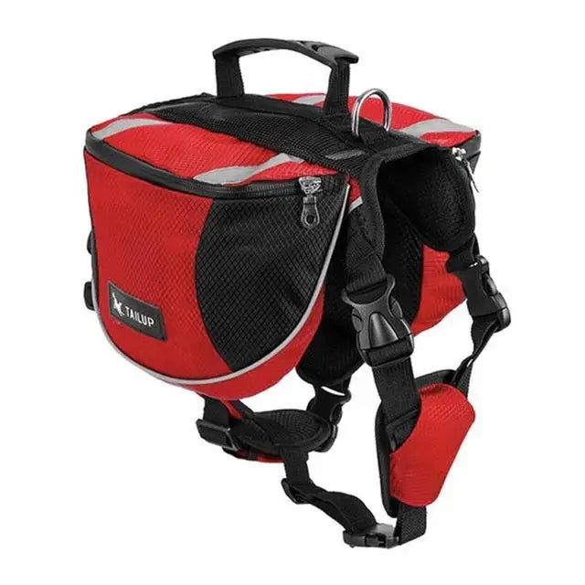 Comfort+ Adventure Backpack for Dogs – Large Capacity, Breathable & Ultra-Secure 🐶🎒💛