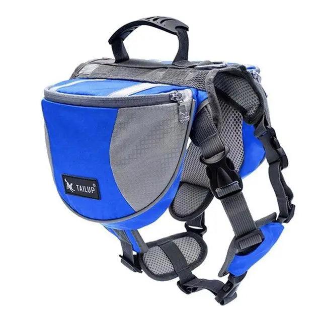 Comfort+ Adventure Backpack for Dogs – Large Capacity, Breathable & Ultra-Secure 🐶🎒💛