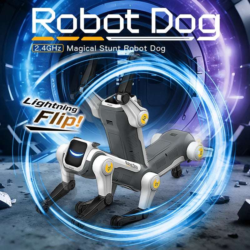 Chien Robot Intelligent – Il Parle, Danse & Obéit Comme un Vrai! 🎮🔥✨