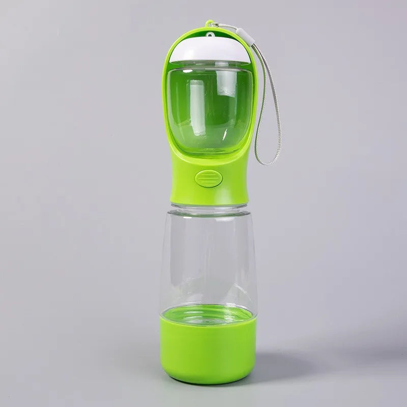 Portable 3-in-1 Bottle – Leak-Proof Water & Food 🐶💧