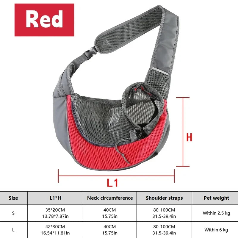 Comfort+ Shoulder Bag 2025 – Lightweight & Secure Transport 🎒🐶💛