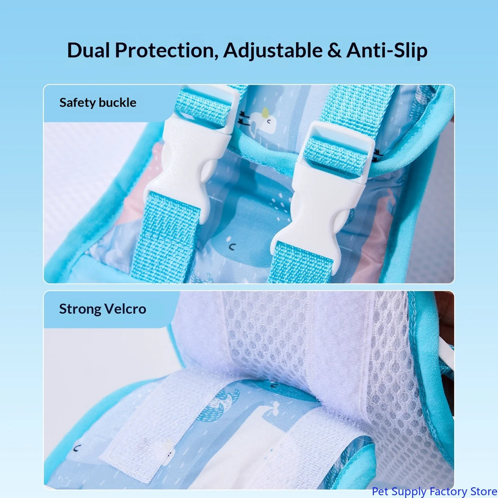 Gilet de Sauvetage pour Petit & Moyen Chien – Flottabilité & Sécurité Optimale 🐶🌊💛