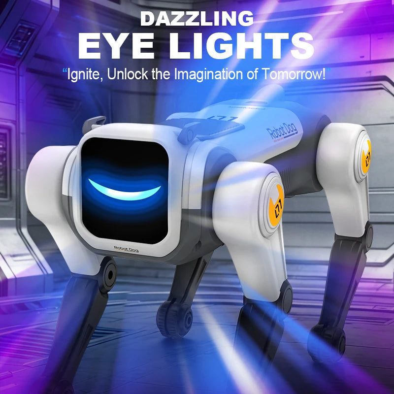 Chien Robot Intelligent – Il Parle, Danse & Obéit Comme un Vrai! 🎮🔥✨