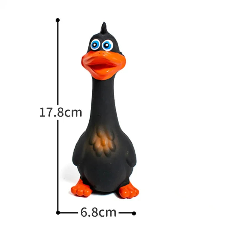 Squeaky Chicken Toy – Fun & Laughter Guaranteed 🐔😂🐶💛