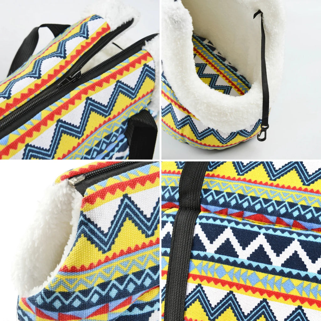 Sac de Transport Pliable & Douillet – Confort & Sécurité en Déplacement 🐶👜💛