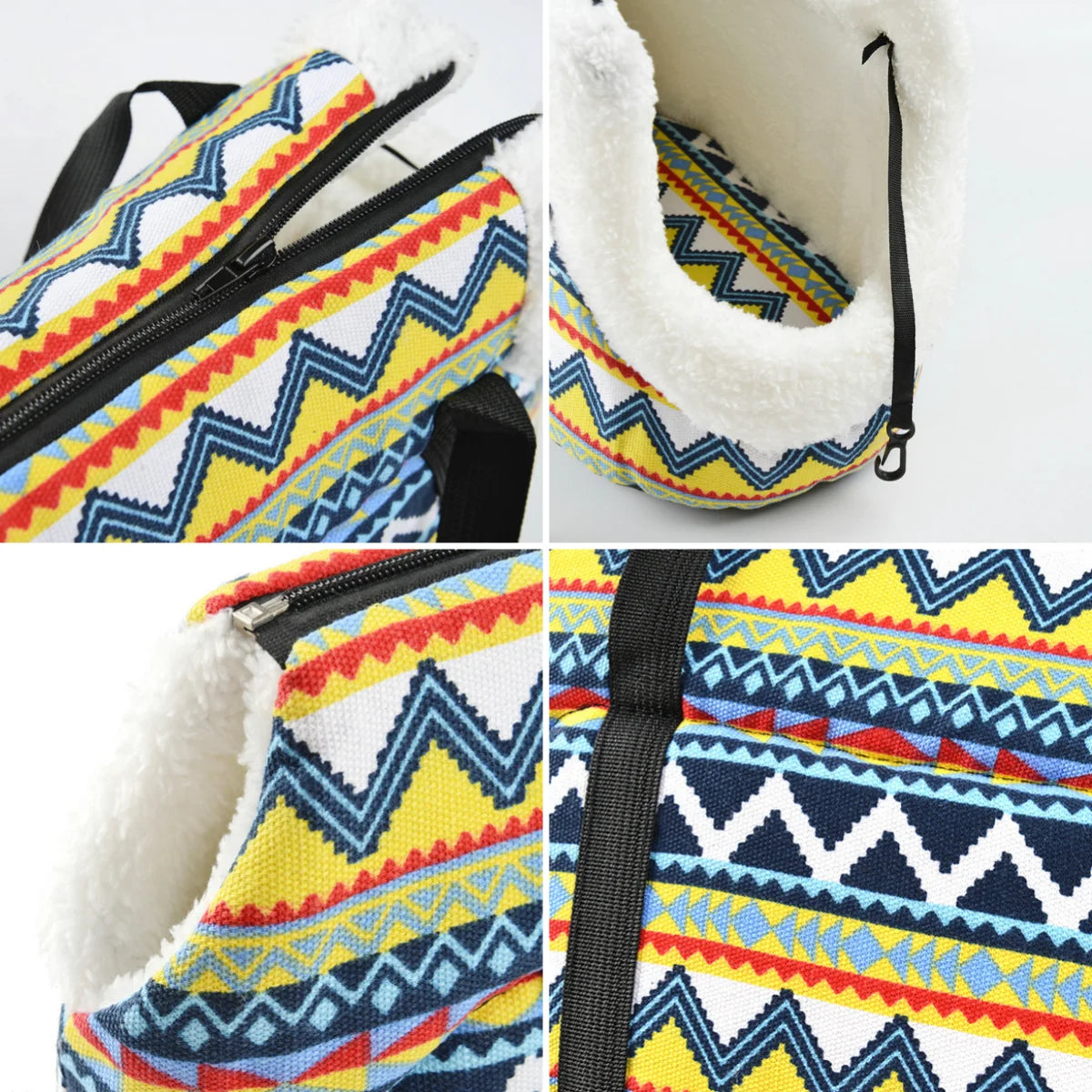 Foldable & Cozy Pet Carrier – Comfort & Safety On the Go 🐶👜💛