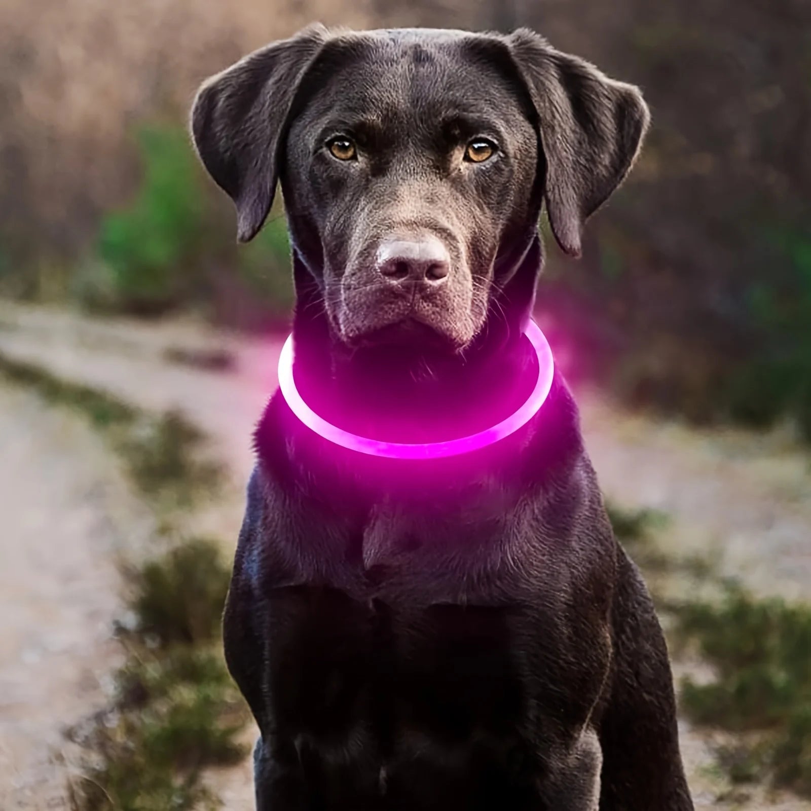 LED Light-Up Collar – Nighttime Safety & Visibility 🌙✨