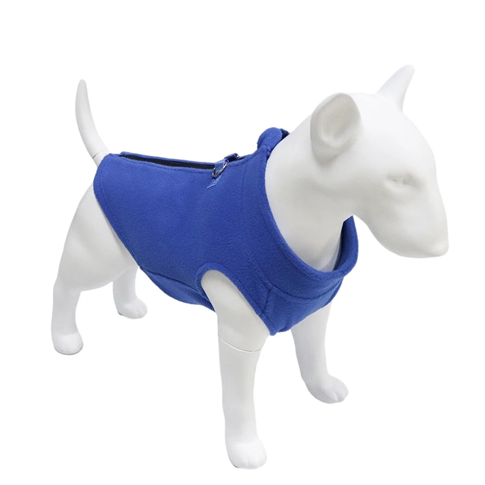 Zip Fleece Coat – Quick Warmth & Winter Comfort ❄️🐶💛