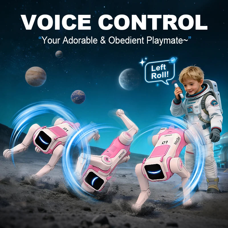 Chien Robot Intelligent – Il Parle, Danse & Obéit Comme un Vrai! 🎮🔥✨