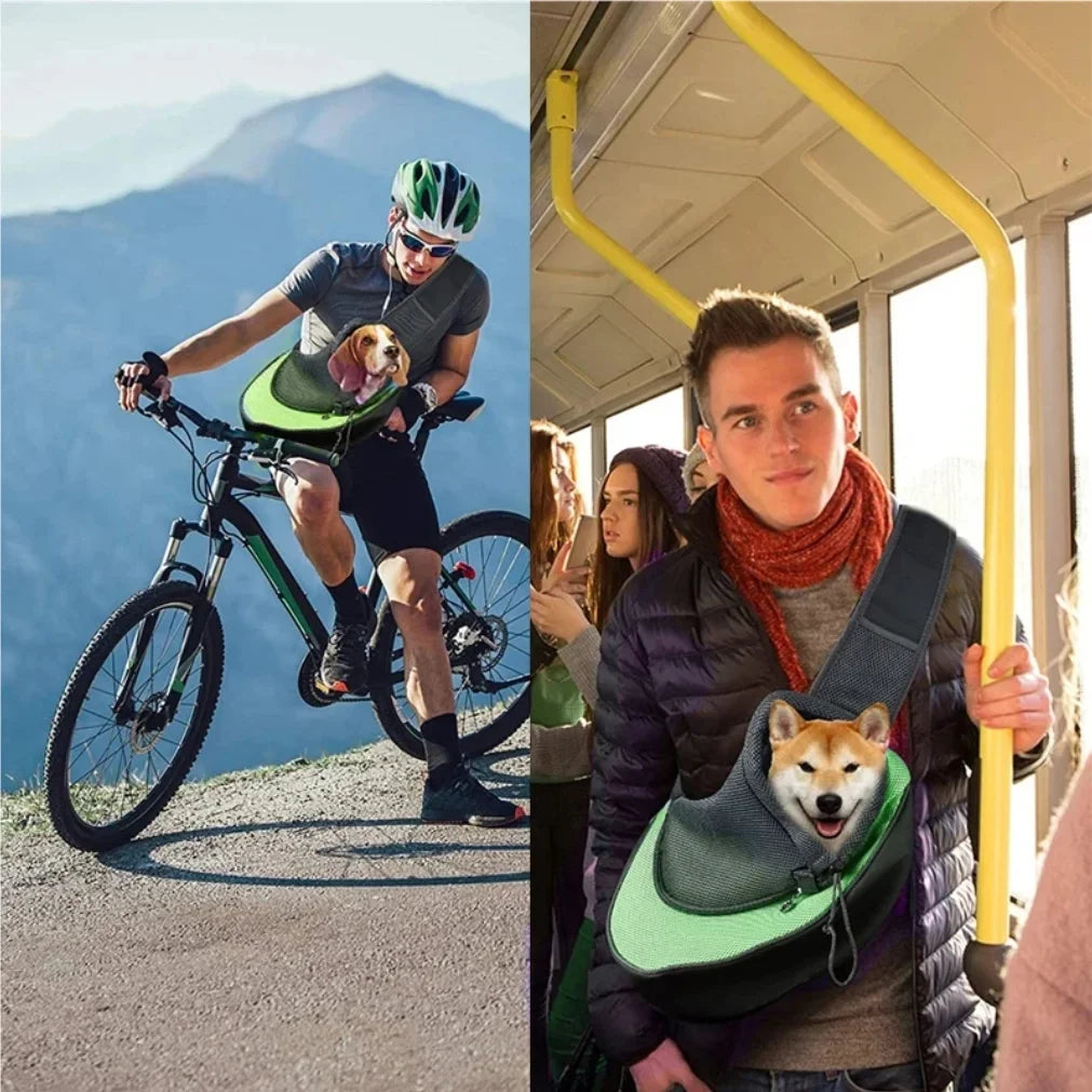 Comfort+ Shoulder Bag 2025 – Lightweight & Secure Transport 🎒🐶💛