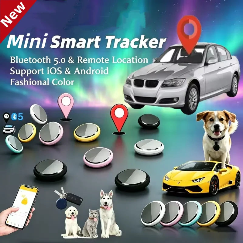 Mini Traceur Bluetooth Étanche – Anti-Perte & Localisation Facile 📍💧