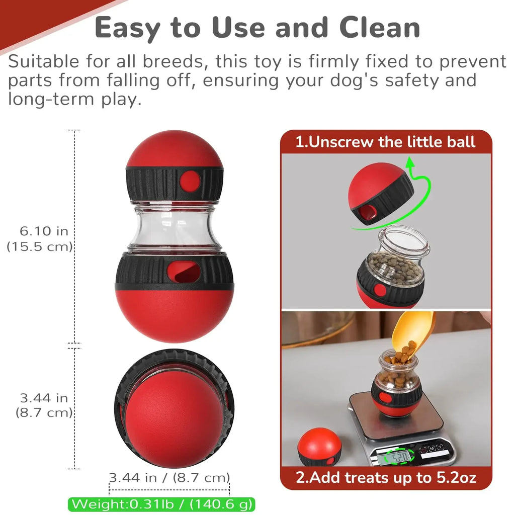 Jouet Puzzle Interactif pour Chiens – Stimulation et Intelligence