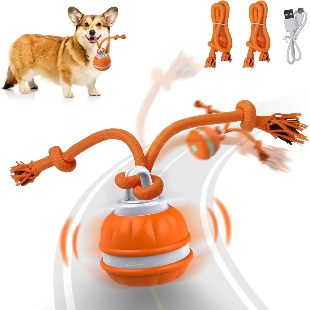 Balle Interactive Intelligente – Jeu Automatique & Anti-Ennui 🐶⚡