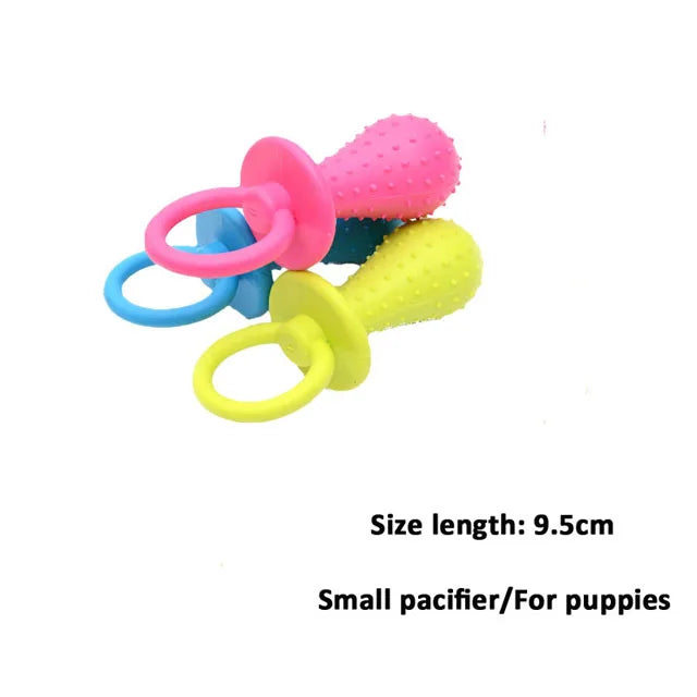 Jouet Sucette Dentaire – Apaisement & Jeu pour Chiots 🍼🐶💛