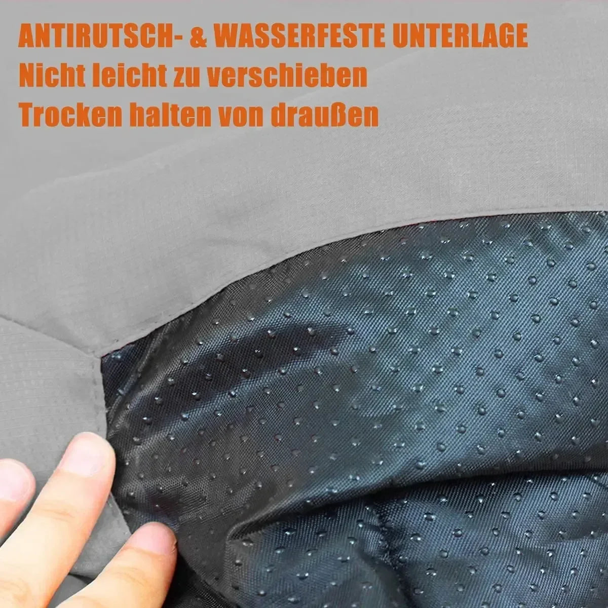 Foldable Waterproof Mat – Outdoor & Travel Comfort for Dogs 🐶💛