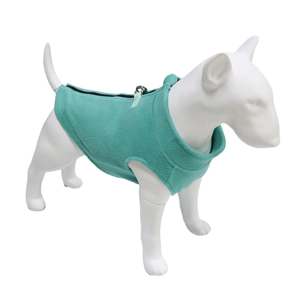 Manteau Polaire Zip – Chaleur Rapide & Confort Hiver ❄️🐶💛