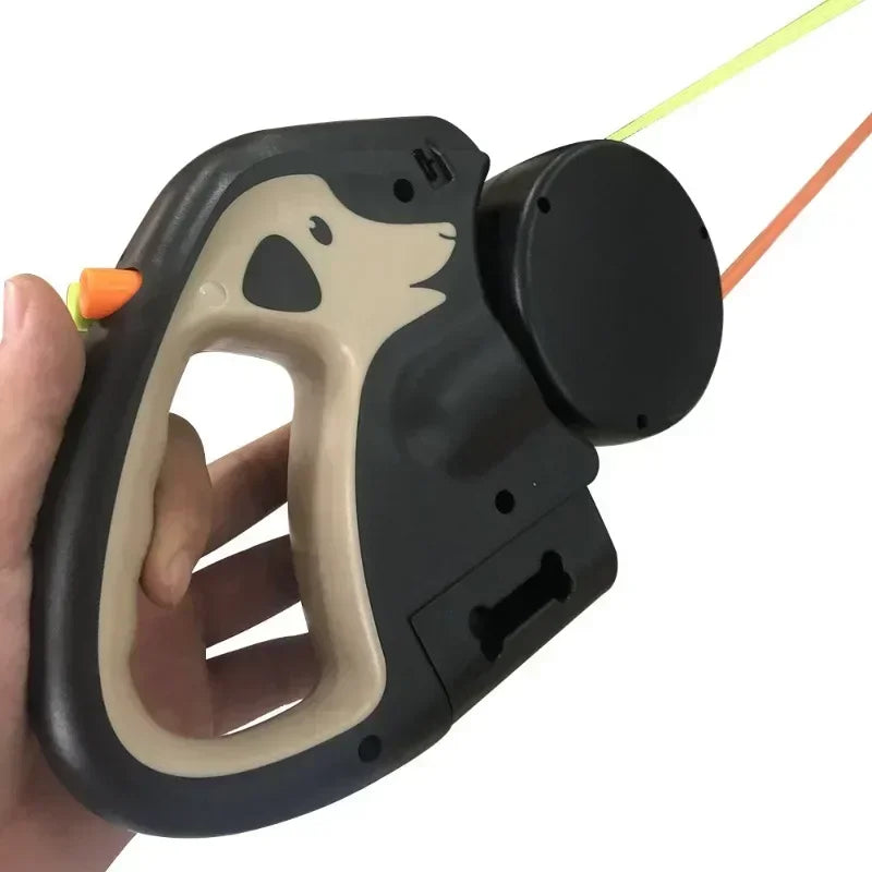360° Retractable Double Leash for Two Dogs