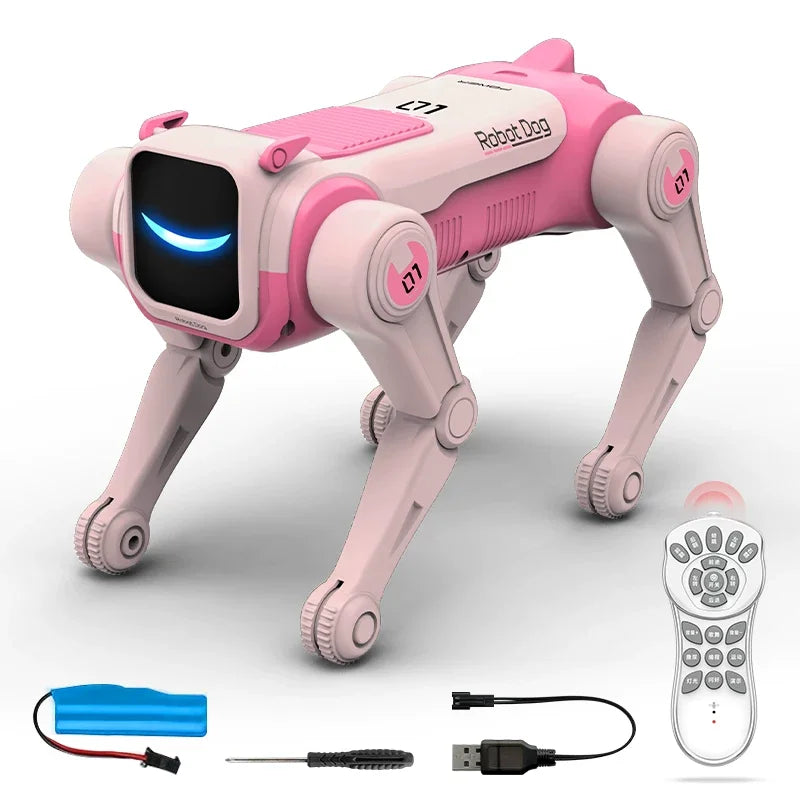 Chien Robot Intelligent – Il Parle, Danse & Obéit Comme un Vrai! 🎮🔥✨