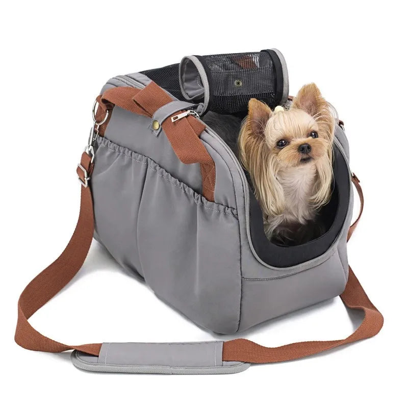 Comfort+ Pet Carrier – Safety & Softness on the Go 🎒🐶💛