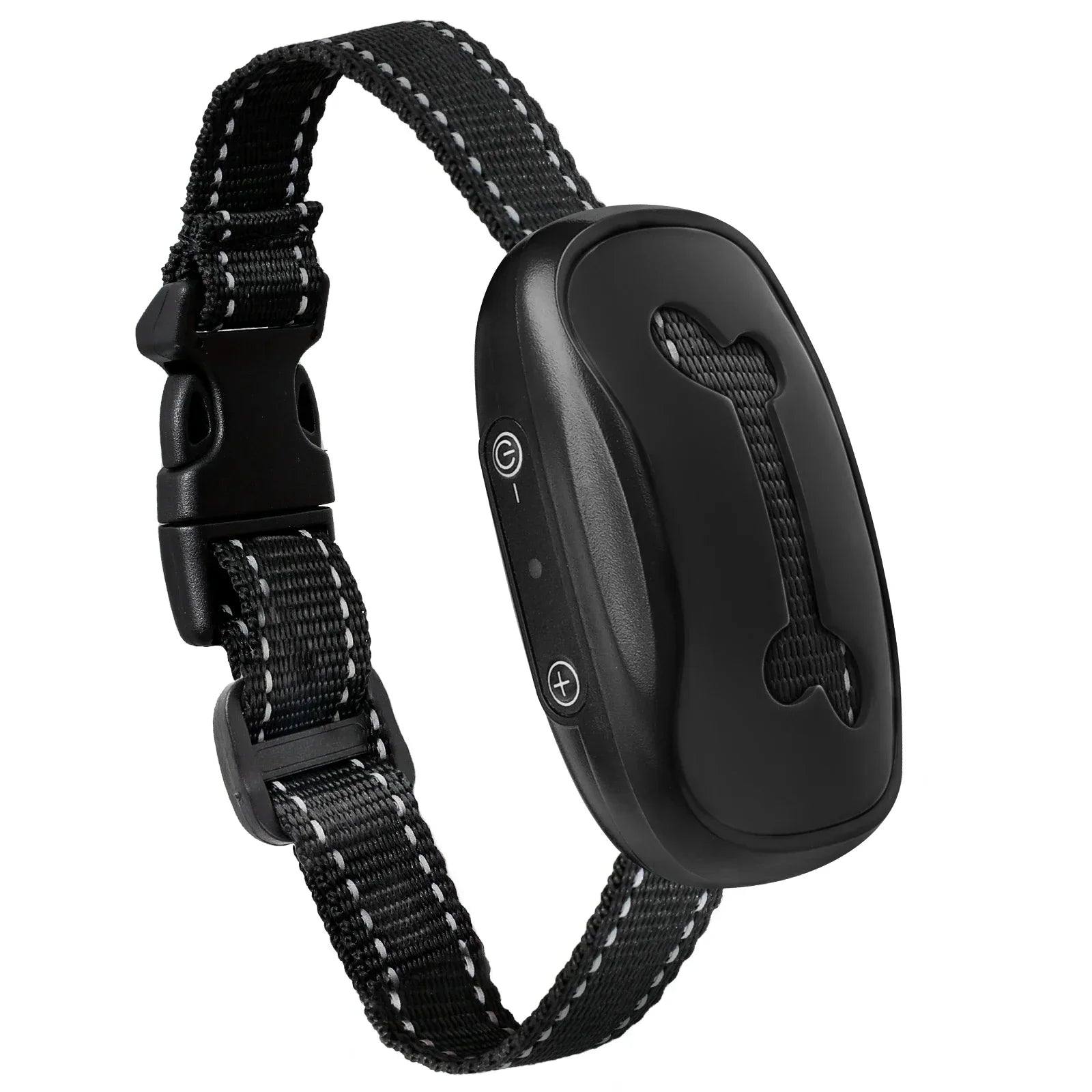 Smart Bark Collar – Ultrasonic & Gentle Vibration 🐶💛