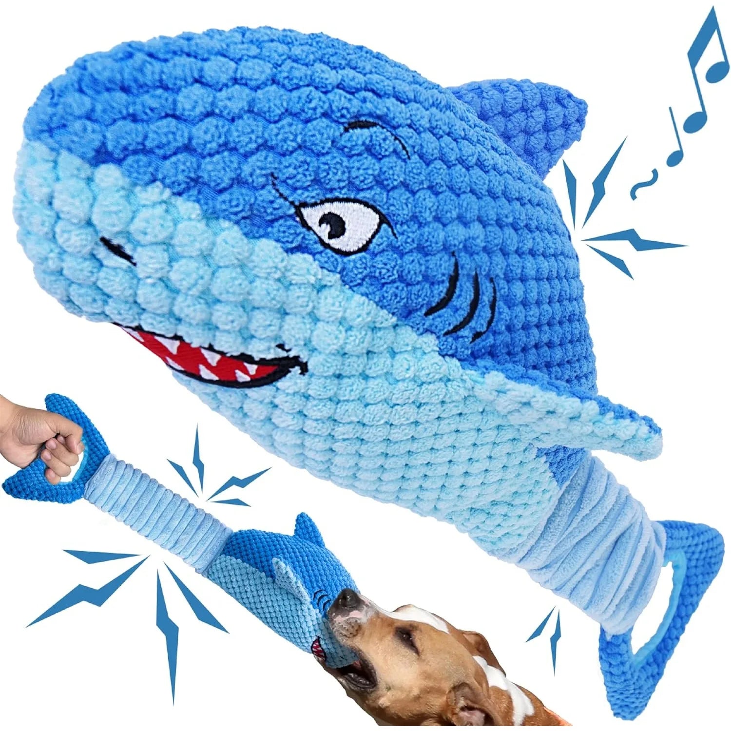 Squeaky Plush Toy – Anti-Boredom & Interactive Play 🐶🦴