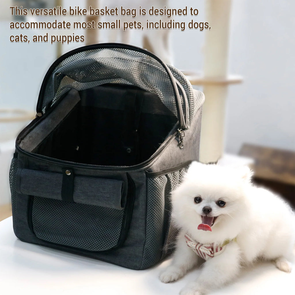 Panier Vélo 4-en-1 Extensible – Aventure & Liberté Totale 🐶🚴‍♂️💛