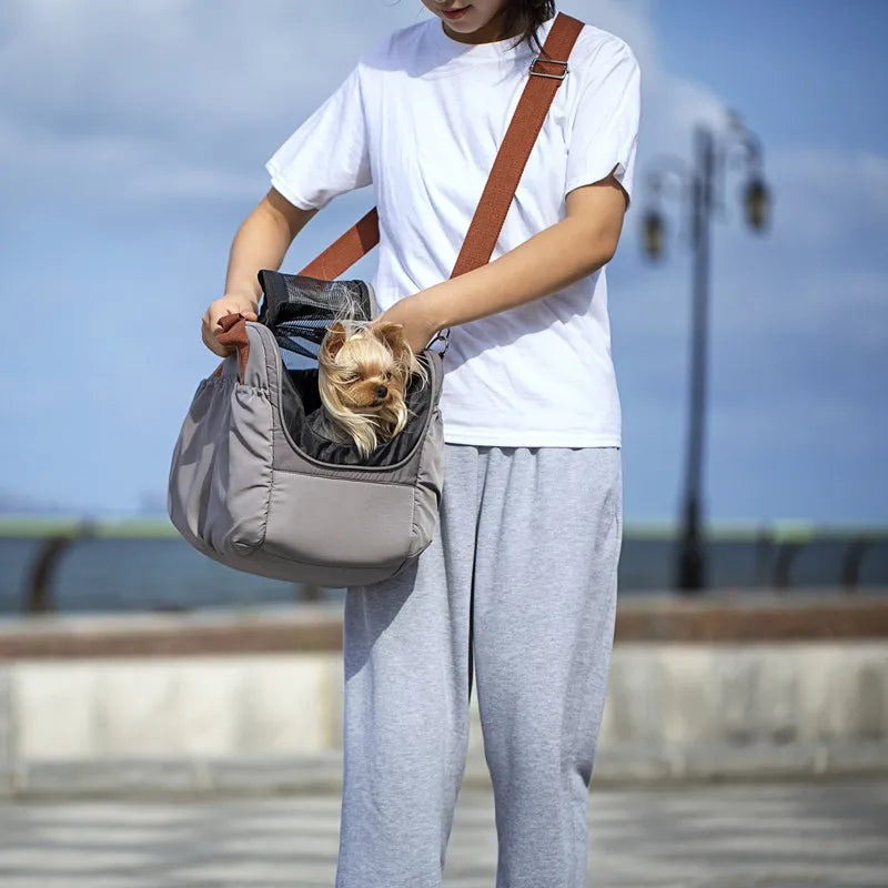 Sac de Transport Confort+ – Sécurité & Douceur en Déplacement 🎒🐶💛