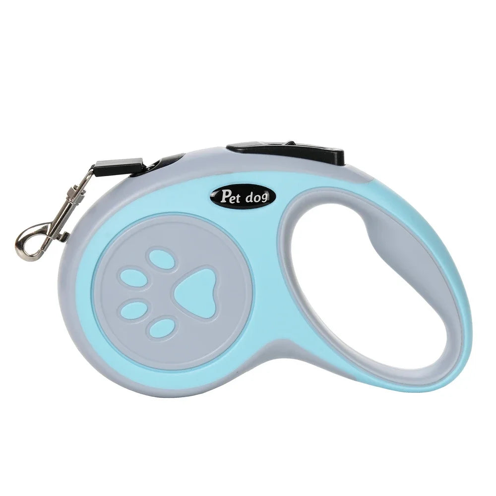 Comfort+ Retractable Dog Leash – 3M / 5M, Easy Control & Total Freedom 🐶💛