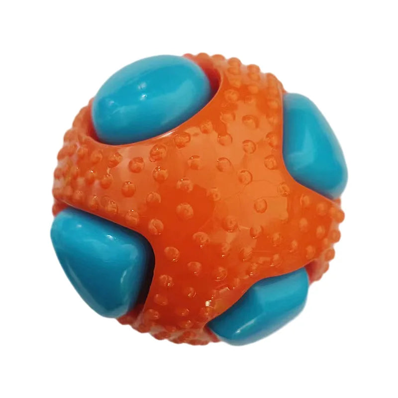 Squeaky Bouncy Ball – Anti-Boredom & Healthy Teeth 🐶🎾