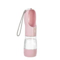 Bouteille 2-en-1 Compacte – Eau & Nourriture Anti-Fuite pour Promenade 🐶💛