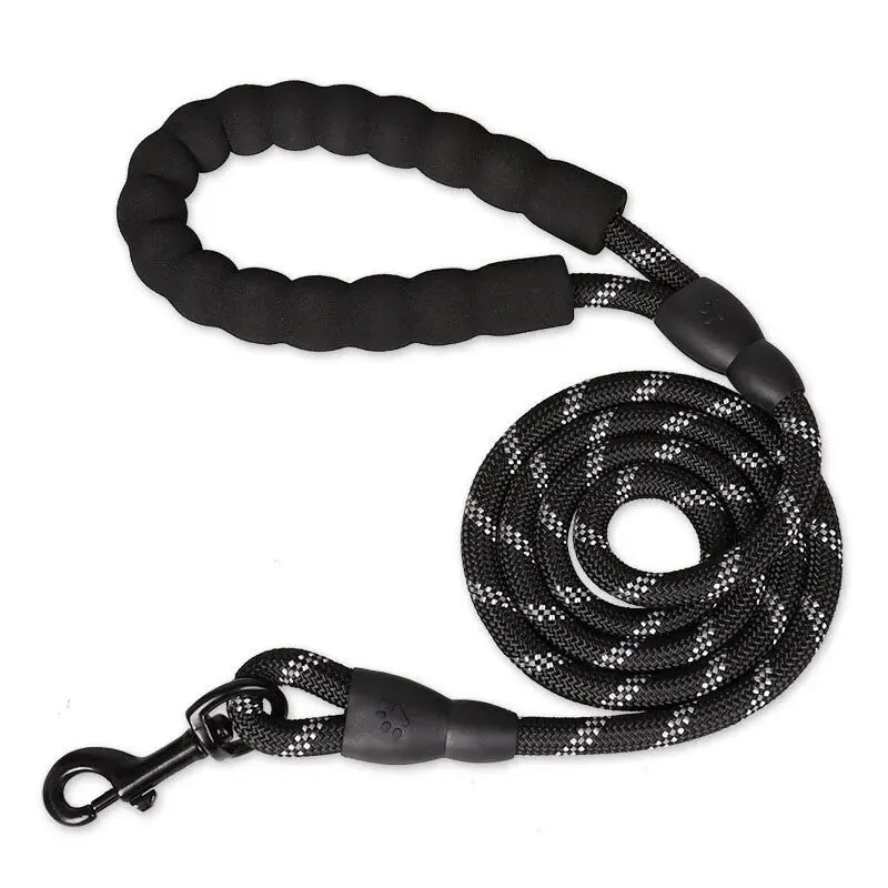 Ultra-Resistant Double Reflective Leash with Comfort Handle
