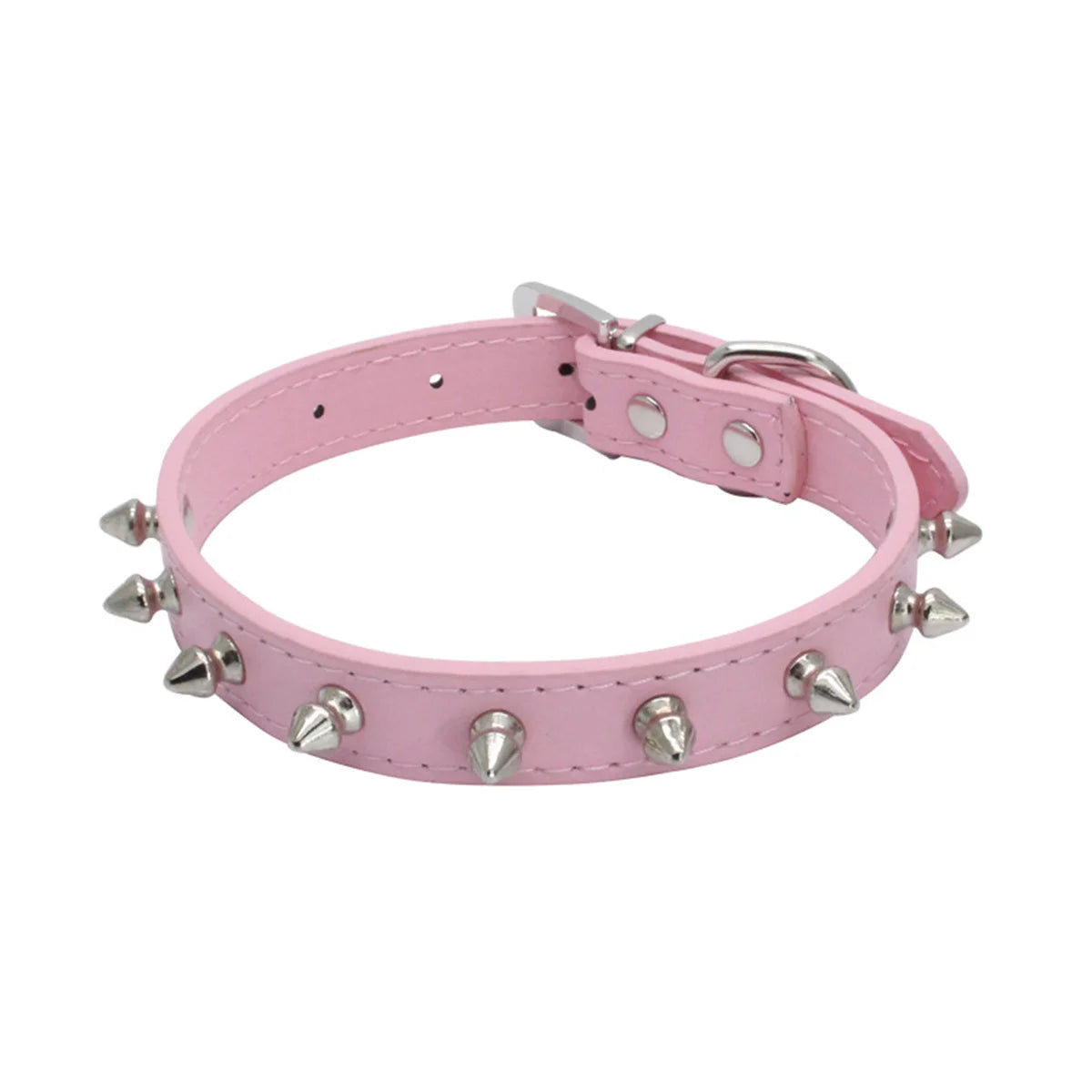 Collier Clouté Coloré – Style Rebelle & Unique 😎🐶💛