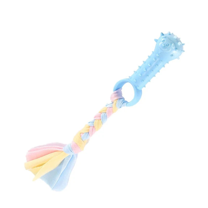 Dental Chew Toy – Anti-Boredom & Total Hygiene 🦴🐶💛