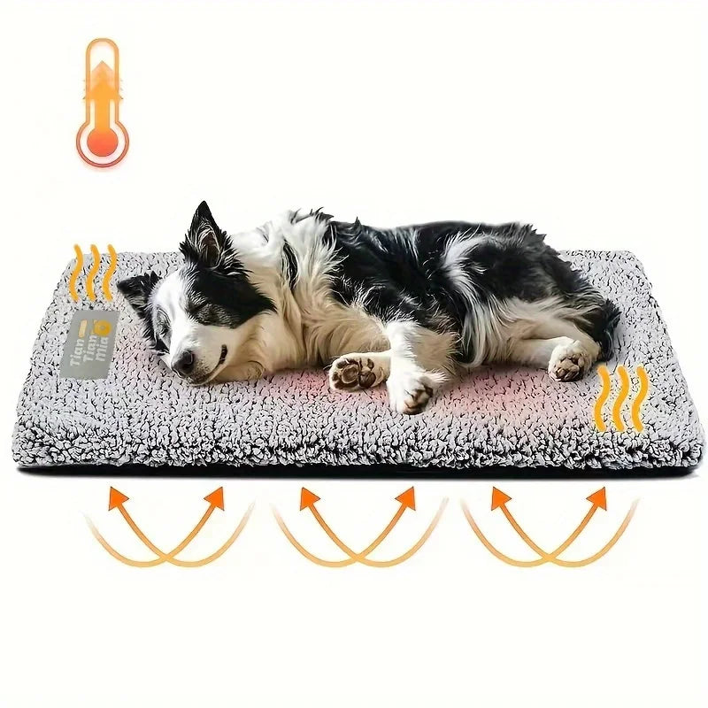 Non-Slip Heated Pet Mat – Comfort & Stability ❄️🐶