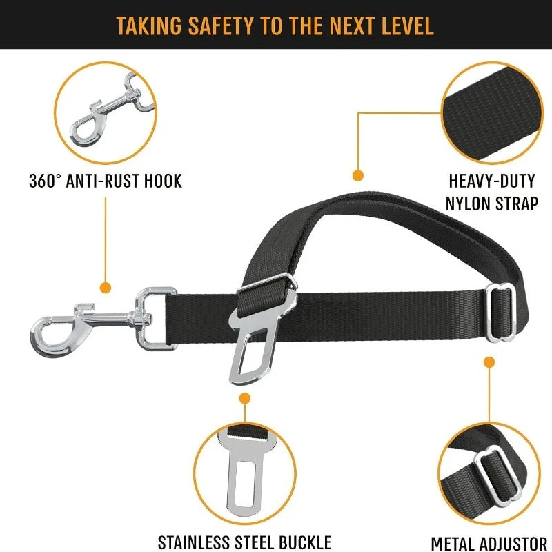 Car Safety Belt – Protection & Comfort in the Car 🚗🐶💛