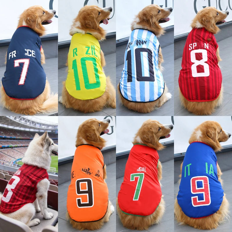 Jersey Respirant Été – Style Sport & Confort Frais ⚽🐶💛