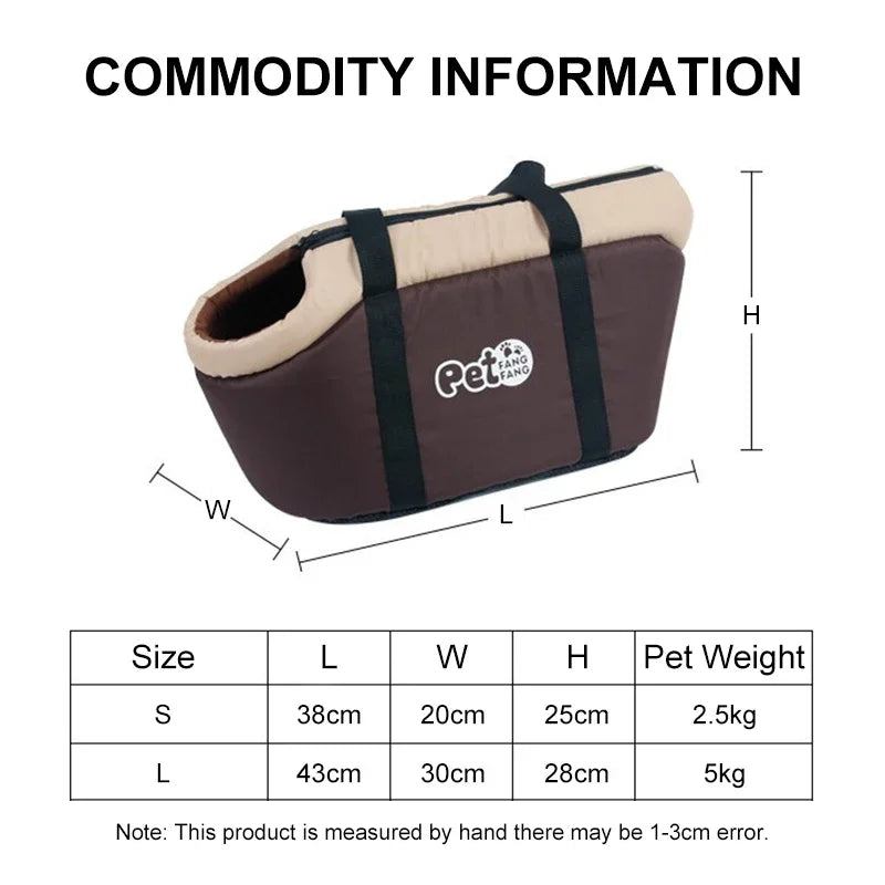 Sac de Transport Épaule – Confort & Proximité 🐶👜