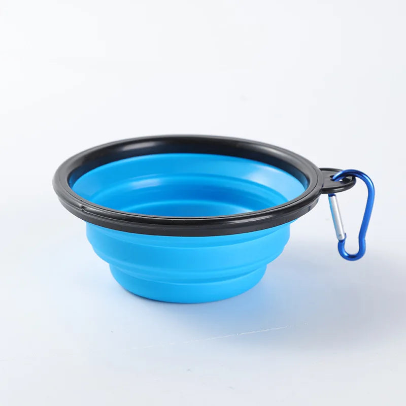 Anti-Spill Foldable Bowl – Mess-Free Hydration 🥣🐶💛