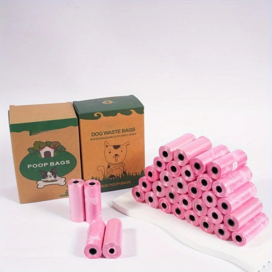 Sacs à Crottes Premium Colorés (120 pcs) – Ultra Résistants & Sans Fuite 🐶💛