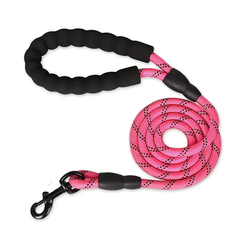 Ultra-Resistant Double Reflective Leash with Comfort Handle
