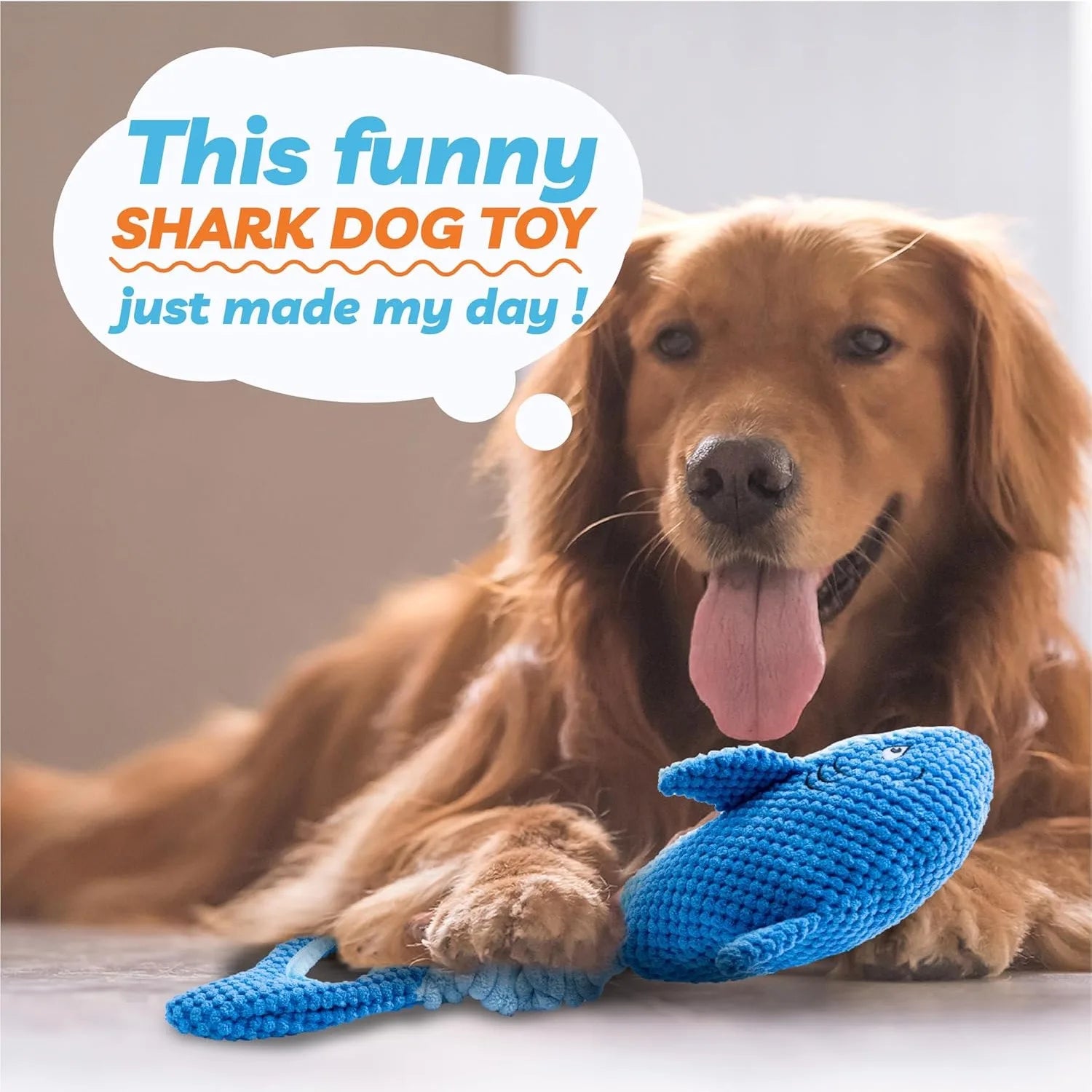 Jouet Peluche Couineur – Anti-Ennui & Jeu Interactif 🐶🦴