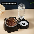 Distributeur Automatique Incliné – Nourriture & Eau Sans Électricité 🥣💧🐶💛