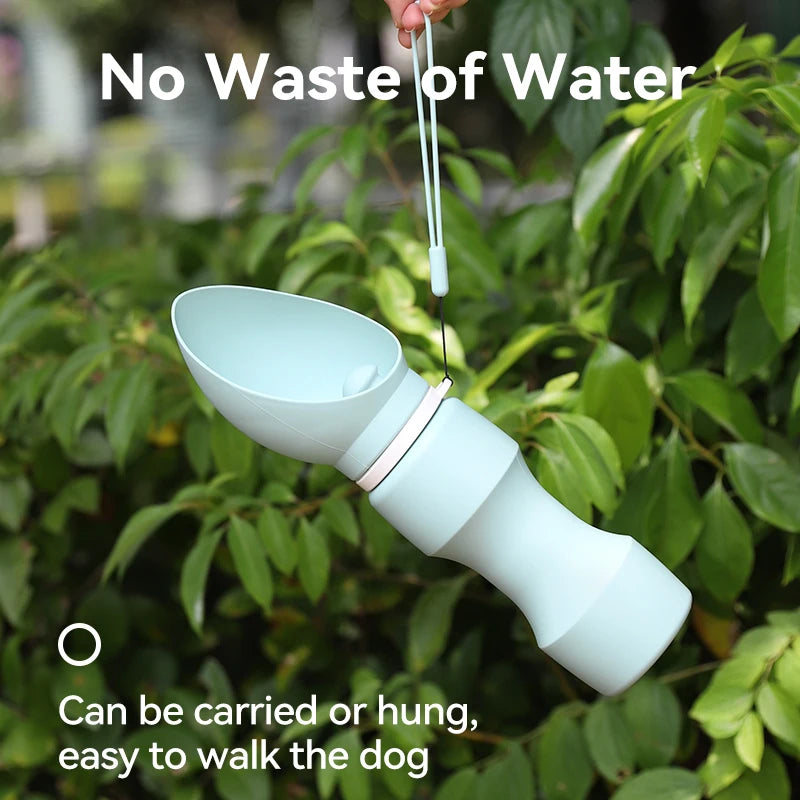 Foldable Silicone Bottle – Leak-Free Hydration 🐶💧